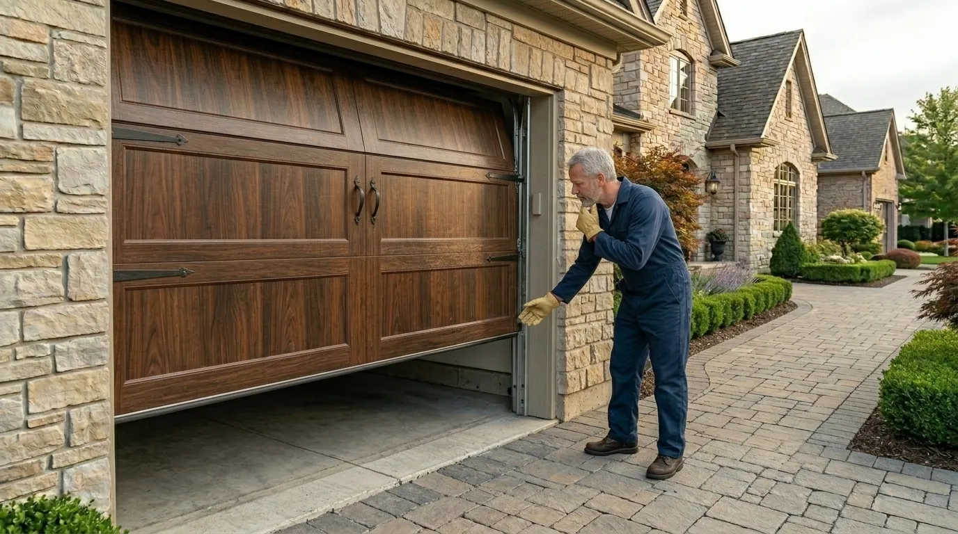 Garage Door Spring Repair in Franklin